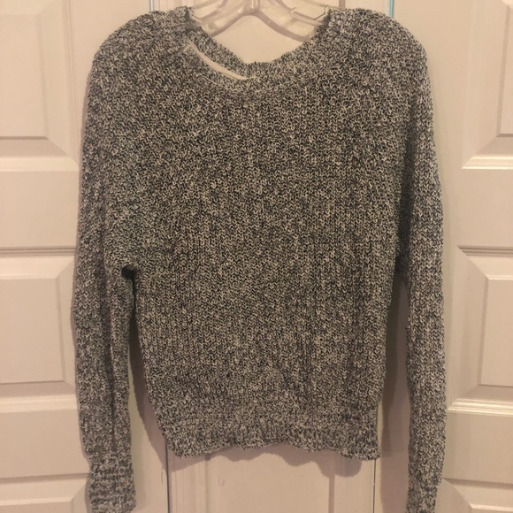 Free People Sweaters - Free people black and white sweater